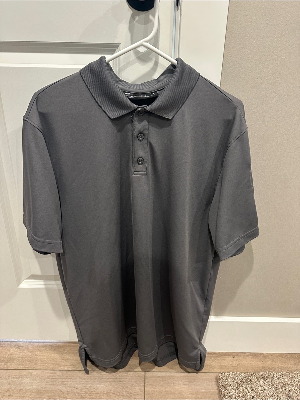 Under Armour Men's Charcoal Gray Performance Polo